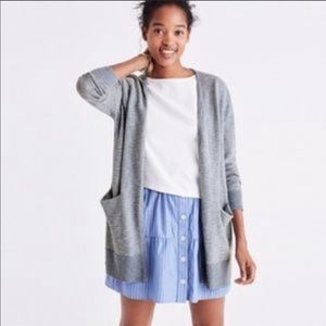 Madewell | Summer Ryder Cardigan In Light Blue
